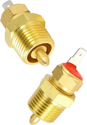 ZORZA 1Pcs Fan Thermostat Temperature Switch Metal Brass Screw Wiring 185 to 175 Degree Electric Engine Cooling Fan Temperature Switch in Saudi Arabia
