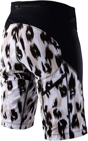 Troy Lee يصمم Luxe Short Shell - Wild's Wild Cat White ، L. in Saudi Arabia