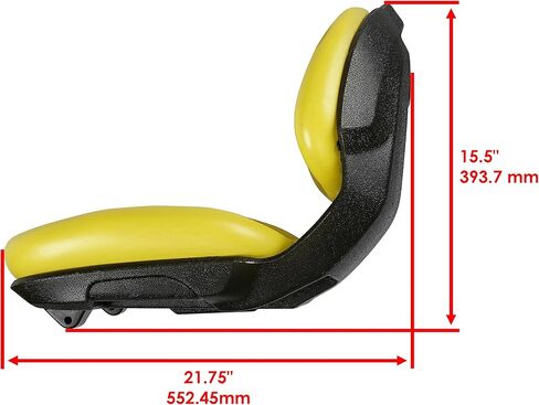 Caltric Seat Compatible with John Deere 345 324 335 335D GT235 GT235E GT245 GX255 GX325 in Saudi Arabia