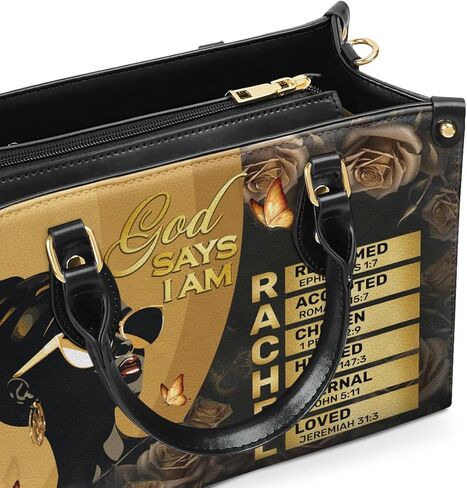 Leather Handbag For Black African - African Queen - African American Pride Art Purses - Mothers Day Gifts in Kuwait