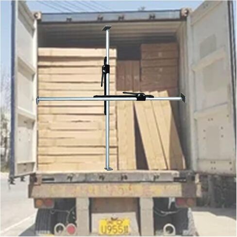 شريط تثبيت البضائع القابل للتعديل 2 PCS-قفل تحميل الصلب للشاحنات ذات الحجم الكامل ، سيارات الدفع الرباعي ، الشاحنات ، السيارات-آلية زنبرك قفل ذاتي (5-6.2 قدم) in Kuwait