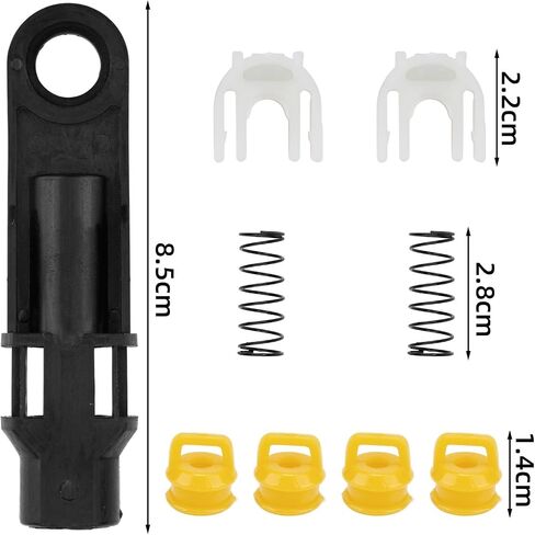 9pcs Transmission Shifter Linkage Cable Bushing Repair Kit, 14104 15276979 52855956AG Replacement Shift Cable Bushing Kit for Car Repair Accessories Parts in Saudi Arabia