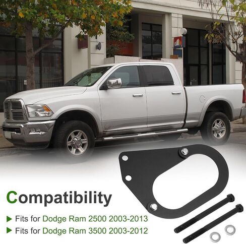 JERBOR Front Driveshaft Loop Protection Kit Fits for Dodge Ram 2500 2003-2013, Ram 3500 2003-2012 Pickup Trucks Drive Shaft Loop Kit in Saudi Arabia