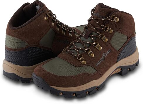 Goodyear Everest Mens High-Top Hiking Boot for Work and Snow Waterproof and Breathable Outdoor Footwear in Saudi Arabia