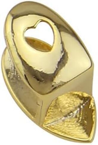 2 PCS 18K مطلي بالذهول Gold Grillz Hip Hop Grillz أعلى الأسنان غطاء شواية واحد للأسنان الفم in Kuwait