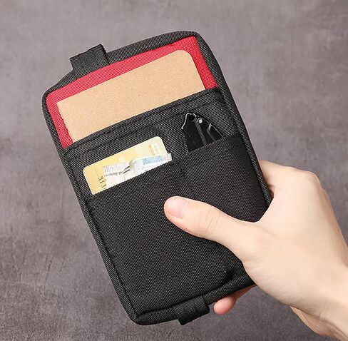 Camping Gear, Storage Outdoor Wallets Coin Purse Portable Card Case Travel Belt Bag in Saudi Arabia
