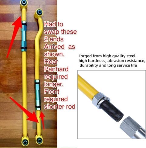 Adjustable Panhard Rod For Toyota Land Cruiser HZJ80 HDJ80 FJ80 Lift Up 2"-4" in Saudi Arabia