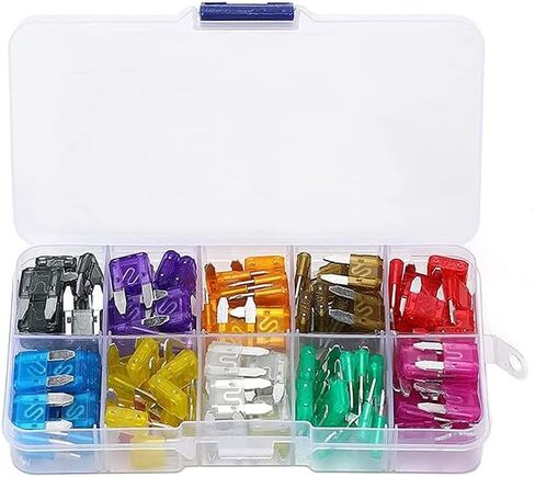 2A/3A/5A/7.5A/10A/15A/20A/25A/30A/35A ، 140PCS متنوعة من مجموعة الشاحنات الشاحنة القياسية للسيارات ، فتيل شفرة السيارات ، شاحنة ، Marine in Saudi Arabia