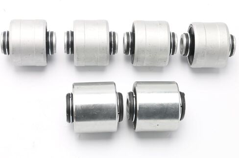 540-168 6pcs التعليق الخلفي التعليق مجموعة جلبة بوساطة تناسب لجيب شيروكي 2.4L 3.2L 2014 2015 2017 2017 2018 in Saudi Arabia