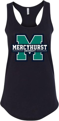 CreateMyTee | Mercyhurst University Full Color Ladies Racer Tank Top in Saudi Arabia