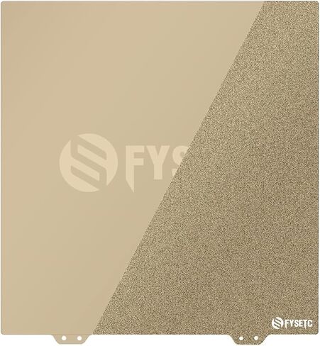 لوحة بناء FYSETC Flsn Super Racer دائرية بقطر 270 مم/ 10.6 بوصة، صفيحة فولاذية زنبركية Janusbps - ورقة PEI مزخرفة/ناعمة مزدوجة الجوانب وقابلة للإزالة + قاعدة ملصق لطابعة Flsn Super Racer ثلاثية الأبعاد in Kuwait