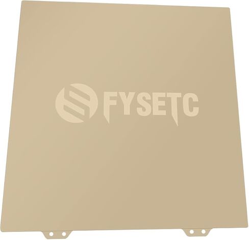 لوحة بناء FYSETC Flsn Super Racer دائرية بقطر 270 مم/ 10.6 بوصة، صفيحة فولاذية زنبركية Janusbps - ورقة PEI مزخرفة/ناعمة مزدوجة الجوانب وقابلة للإزالة + قاعدة ملصق لطابعة Flsn Super Racer ثلاثية الأبعاد in Kuwait