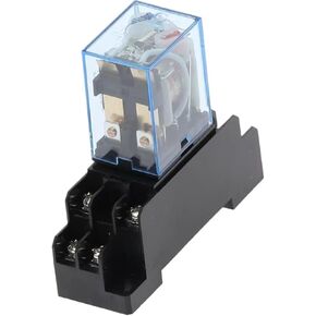 8pin Coil Power Relay DPDT LY2NJ HH62P HHC68A-2Z مع قاعدة المقبس AC 110V in Kuwait