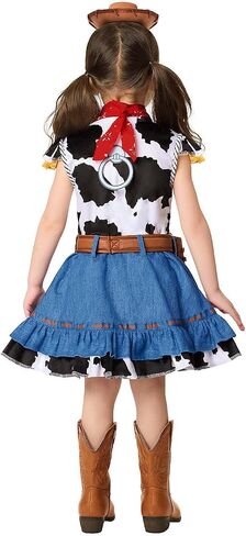 Spirit Halloween Toy Story Toddler Woody Dress Costume, Officially Licensed in Saudi Arabia