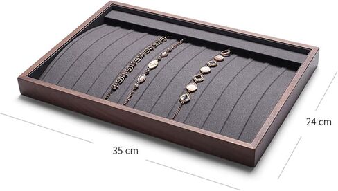 Jewelry Stand Wood Bracelet Display Tray Stackable Jewelry Display Tray Necklace Bracelet Display Trays Showcase Jewelry Organizer Storage Trays Jewelry Holder Jewelry D in Saudi Arabia