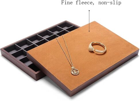 Jewelry Stand Wood Bracelet Display Tray Stackable Jewelry Display Tray Necklace Bracelet Display Trays Showcase Jewelry Organizer Storage Trays Jewelry Holder Jewelry D in Saudi Arabia