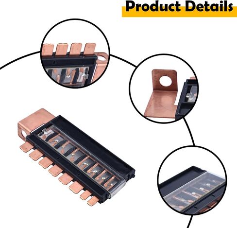 38232-TA0-A01 Multi Block Fuselink Fuse (8 Circuit) متوافق مع Honda Crosstour 2010-2015 متوافق مع Honda Accord 2007-2012 متوافق مع Acura TL TSX 2009-2014 in Kuwait