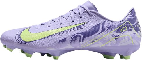 Nike United Mercurial Vapor 16 Academy MG Low-Top Soccer Cleats (HF1604-500, Purple Agate/Barely Volt) in Saudi Arabia