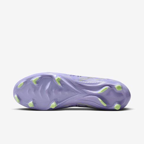 Nike United Mercurial Vapor 16 Academy MG Low-Top Soccer Cleats (HF1604-500, Purple Agate/Barely Volt) in Saudi Arabia