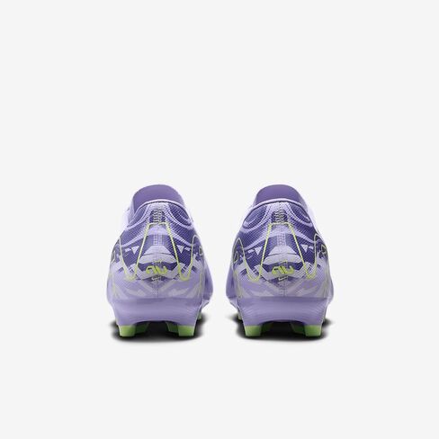 Nike United Mercurial Vapor 16 Academy MG Low-Top Soccer Cleats (HF1604-500, Purple Agate/Barely Volt) in Saudi Arabia