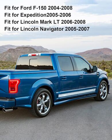 Ulzozn 2Pin Brake Light Switch Kit ＆ 4 ذكور نوع الشفرة الطرفية ملائمة لفورد F-150 2004-2008 Expedition Lincoln Navigato Mark LT 2006-2008 استبدال 4L3Z-13480-AA 3M5Z-9F924-AC in Saudi Arabia