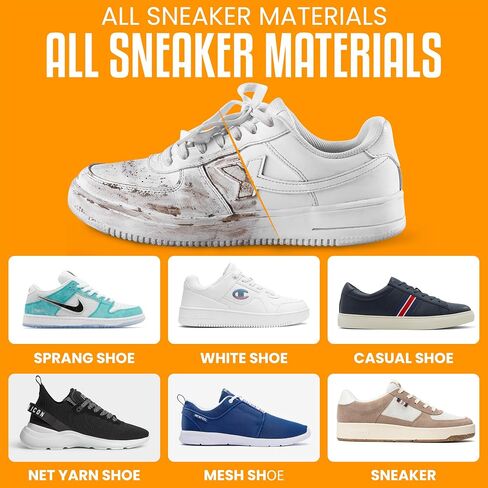 مناديل Swift Kick Sneaker - مجموعة تنظيف الأحذية للأحذية الرياضية | مزيل وصمة عار الحذاء | الأوساخ ، البقع وعلامات scuff | 14 مناديل سريعة معبأة بشكل فردي - آمن للاستخدام على الجلد والقطن والشبكة والحياكة المختلفة in Saudi Arabia