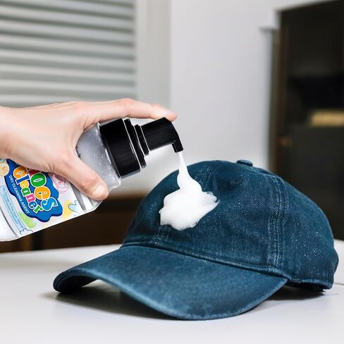 Shoe Cleaner Kit, Deep Cleaning Sneaker Cleaner for Stain Removal, Quick Drying White Shoe Cleaner for Leather, Tennis, Athletic, Canvas, Rubber Shoes - Complete Cleaning Brush Set- 11.16 oz in Saudi Arabia