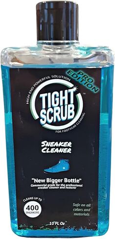 (Big 10 Oz Bottle) Tight Scrub Sneaker Cleaner Pro Edition for All Sneakers and Shoes in Saudi Arabia