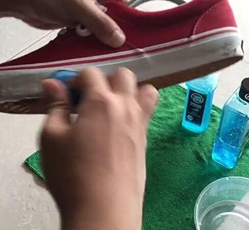 (Big 10 Oz Bottle) Tight Scrub Sneaker Cleaner Pro Edition for All Sneakers and Shoes in Saudi Arabia
