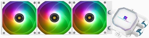 مبرد سائل Frozen Prism360 Black ARGB CPU، مضخة فعالة للتحكم في PWM 3300 دورة في الدقيقة، 3 × TL-E12 سلسلة PWM مروحة، أجزاء كمبيوتر تبريد المياه، لـ AMD AM4/AM5، Intel 1150/1156/1200/1700/20XX in Kuwait