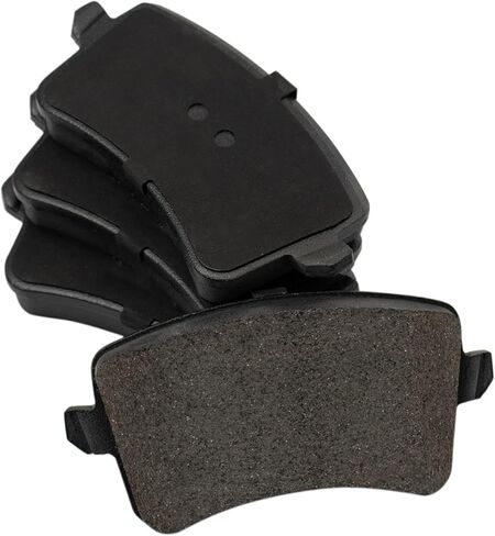 TRQ Brake Pads Semi-Metallic Compatible with 2014-2017 Audi SQ5 in Saudi Arabia