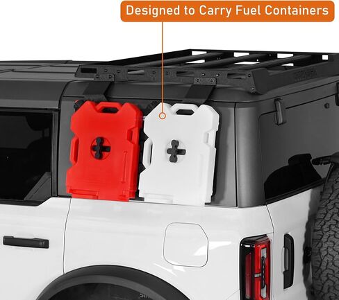 Hooke Road Bronco Rear Window Exterior Storage Molle Panel Kit Compatible with Hooke Road Roof Rack for 2021-2025 Ford Bronco Hardtop 4-Door in Saudi Arabia