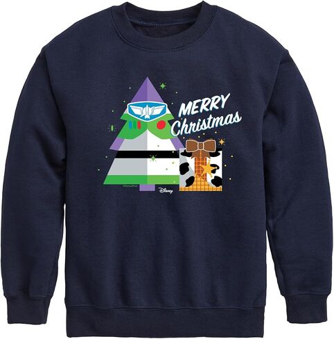 Disney Toy Story - Merry Christmas Toy Story - Toddler and Youth Crewneck Fleece Sweatshirt in Saudi Arabia