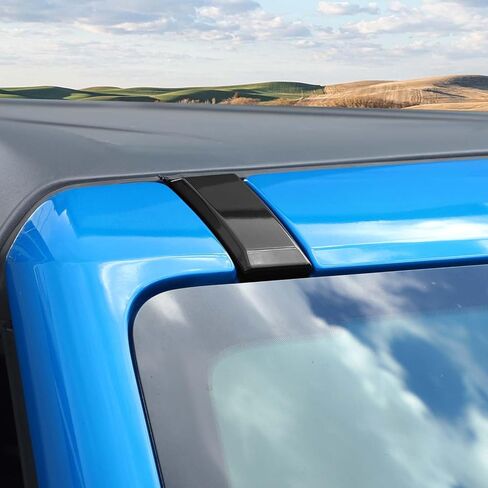 Voodonala for Ford Bronco 2021-2024 Roof Screw Molding Cover Replacement Cover Compatible with Bronco 2&4 Doors(Black,2Pcs,ABS) in Saudi Arabia