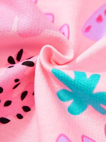 Toddler Girls Sweatshirts Crewneck Long Sleeve Collage T Shirts Kids Pullover Tops Fall Winter Clothes 2-7T in Saudi Arabia