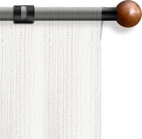 Tapestry Hanger Telescopic Rod, Adjustable Wall Hanging Bar for Heavy Duty Tapestries, Blankets, Quilts & Banner Displays. Wall Mounting Pole for Room Decor, 32-76In (Black) in Saudi Arabia