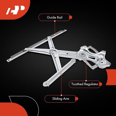 A-Premium Power Window Regulator Compatible with Toyota Highlander 2008-2013 Front Driver Side in Saudi Arabia