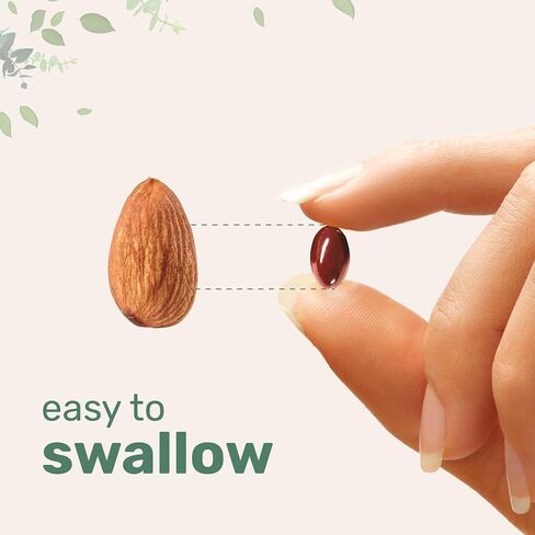 Micro Ingredients Hair Skin and Nails Vitamins for Women & Men | 400 Softgels with MCT Oil | 22-in-1 Argan Oil, Hyaluronic Acid, Collagen, Keratin & Biotin Complex | Natural Hair Growth Support in Saudi Arabia