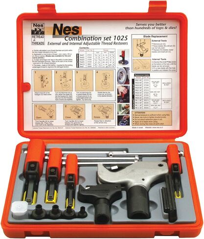 Combination Thread Repair Set - External 4-38mm 5/32-1-1/2 In, Internal 8-32mm in Saudi Arabia