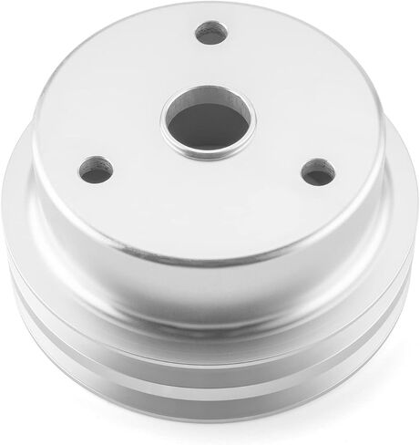WeiSen Alternator ＆ Crankshaft ＆ Water Pump V-Belt Pulley Kit Compatible with Chevy SB SBC Small Block Engines 283 302 305 327 350 400 Long Water Pump in Saudi Arabia