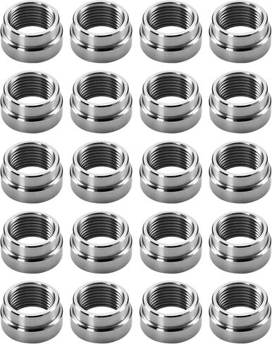20 Pcs M18x1.5 Oxygen Sensor Weld Bung Stepped Style,304 Stainless Steel Welding Adapters in Saudi Arabia