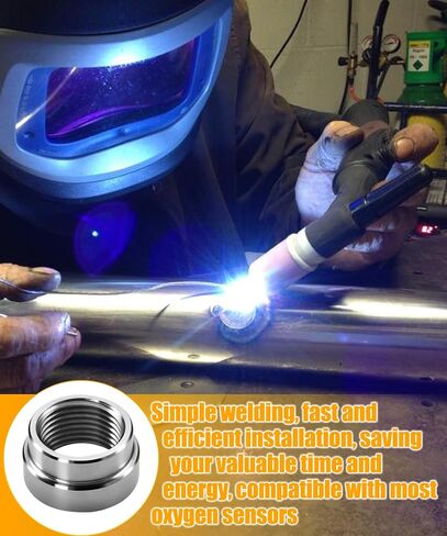 20 Pcs M18x1.5 Oxygen Sensor Weld Bung Stepped Style,304 Stainless Steel Welding Adapters in Saudi Arabia