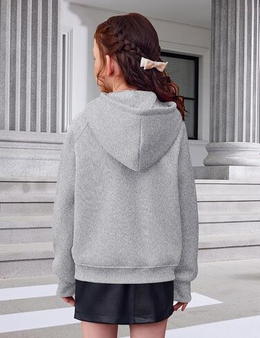 Arshiner Girls zip udies teen teen swingshirts sweatshirts fleece jetkets Kids Fall Fashit Adth in Saudi Arabia