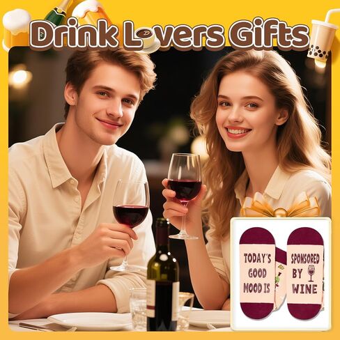 Zmart Wine Gifts for Women Men, Funny Wine Lover Gifts, Drinking Lover Gifts for Mom Dad, Wine Gifts Stocking Stuffers for Her in Saudi Arabia