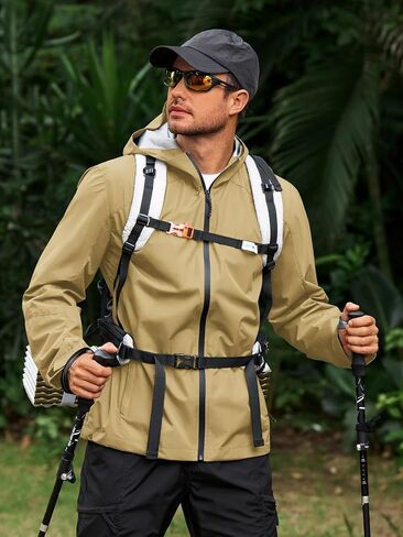 yousify mens mens shell shell سترة كاملة zip zip مقنع مقنعين rainbreaker خفيفة الوزن لركوب الدراجات الجولف في الهواء الطلق في الهواء الطلق in Kuwait