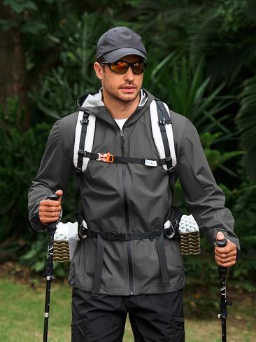 yousify mens mens shell shell سترة كاملة zip zip مقنع مقنعين rainbreaker خفيفة الوزن لركوب الدراجات الجولف في الهواء الطلق في الهواء الطلق in Kuwait