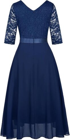 Girls Lace Dress 7-14 Years Sleeveless Floral Party Dress for Birthday/Special Occasion in Kuwait