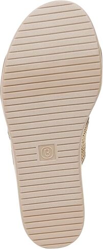 BZees Womens Resort Cork Strappy Wedge Sandal, Pink, 7 US in Saudi Arabia