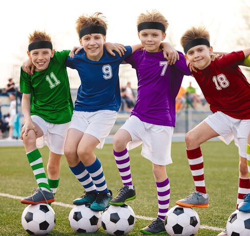 24-Pack Tie Headband for Women, Sports Tennis Headbands Karate Headband,Elastic Sweatbands Hair Bands for Basketball Running Yoga Athletic in Saudi Arabia
