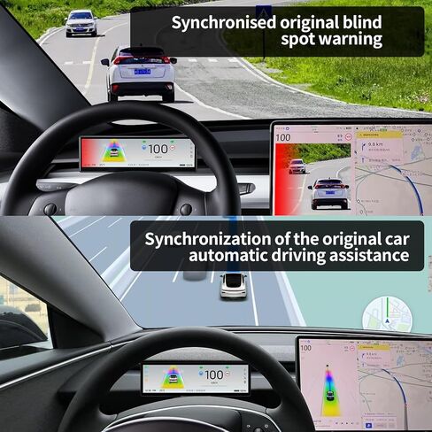 8.8 "شاشة رأس رفيعة للغاية لـ Tesla 2024 Highland Model 3 مع الكاميرا الأمامية ، والاسلكية/السلكية carplay و Android Auto ، تحذير أعمى بقعة ، لا كتلة تنفيس AC ، طيار تلقائي ، تحديث OTA in Kuwait